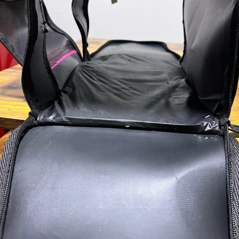 Pink and Black carrier