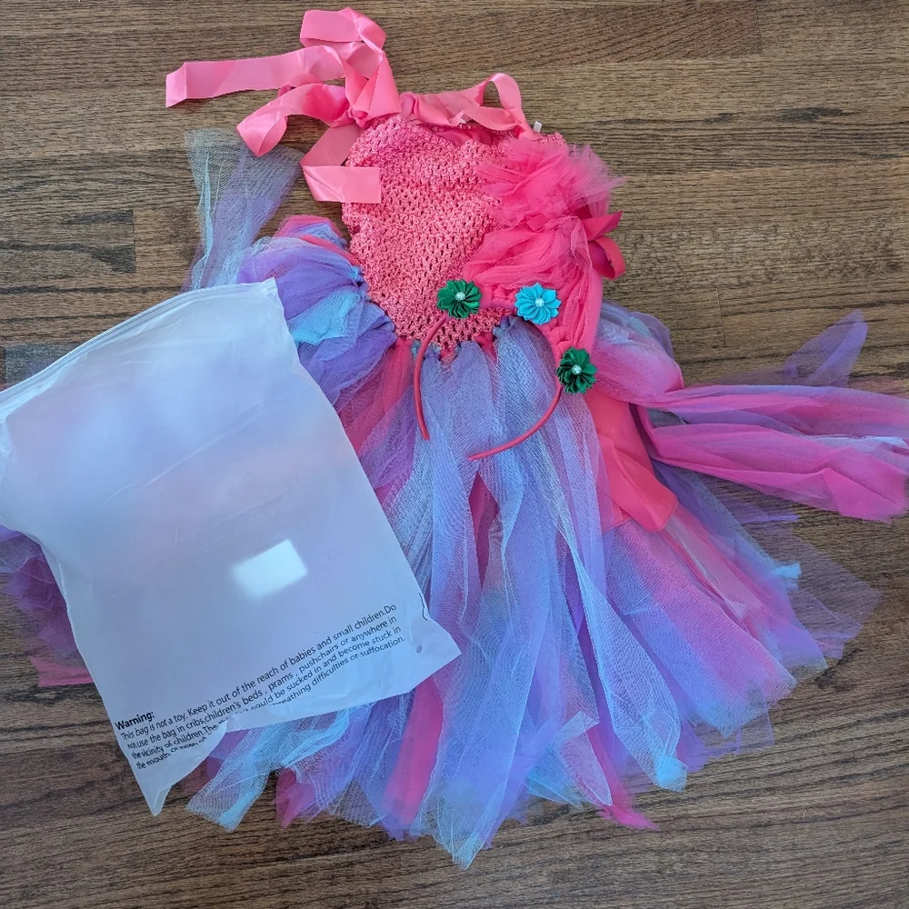 Enchanting Kids Costume - Pink and Purple
