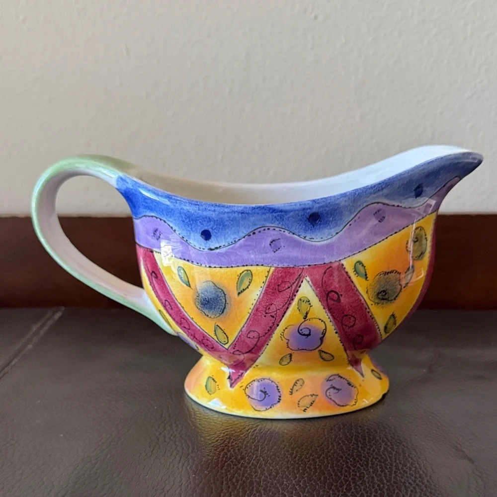 Gravy Boat in Ceramic by Sango The Sweet Shoppe Design