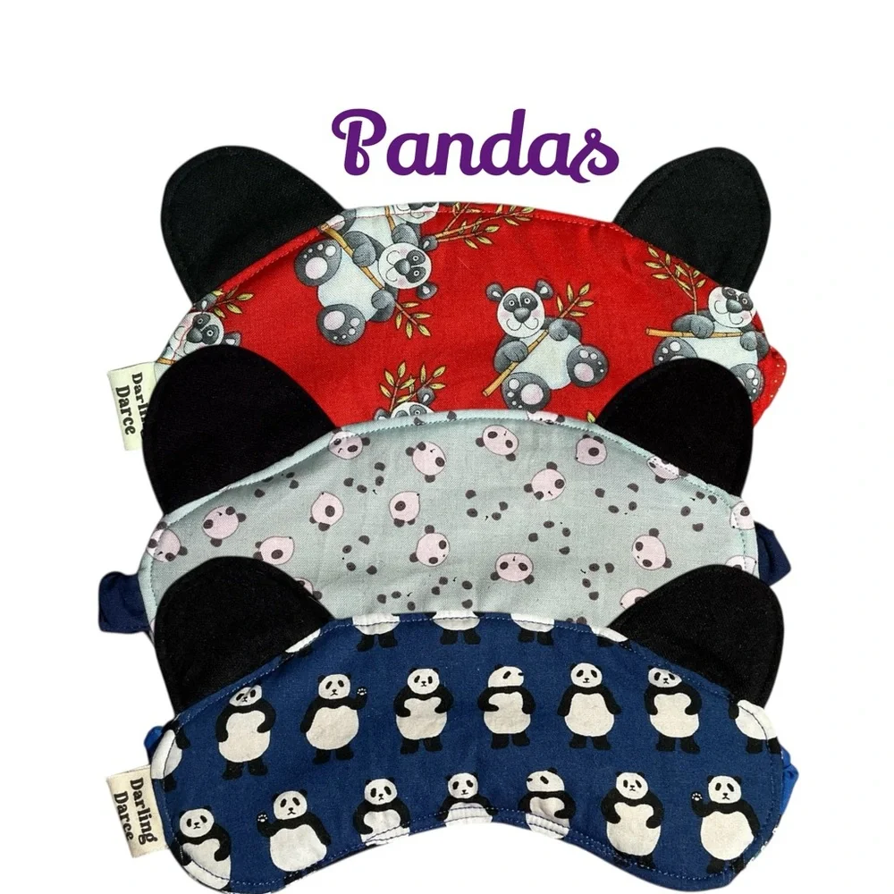 Darling Darce Panda Sleep Mask for Kids