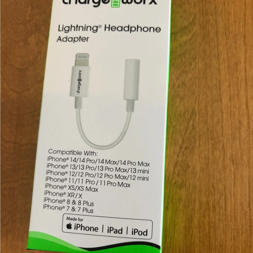 White Lightning Headphone Adapter