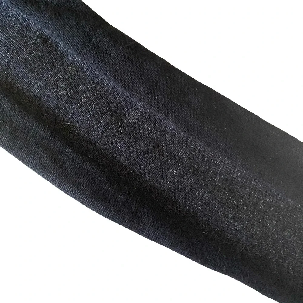 ALLSAINTS Black Charcoal Asymmetrical Drina Drape Cardigan Sweater Size 4