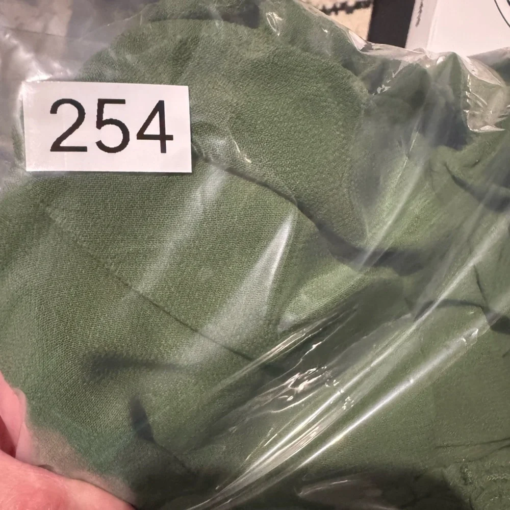 Reformation green smocked