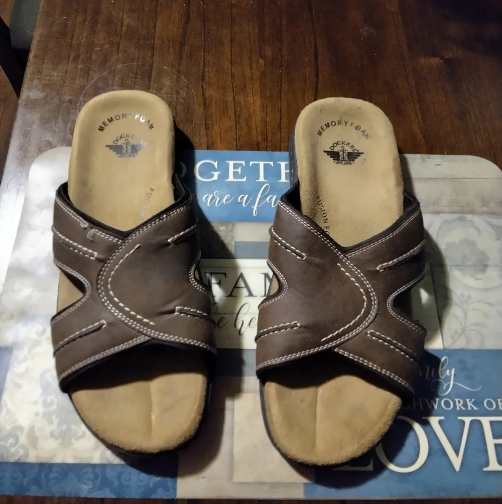 N/A soles strap brown
