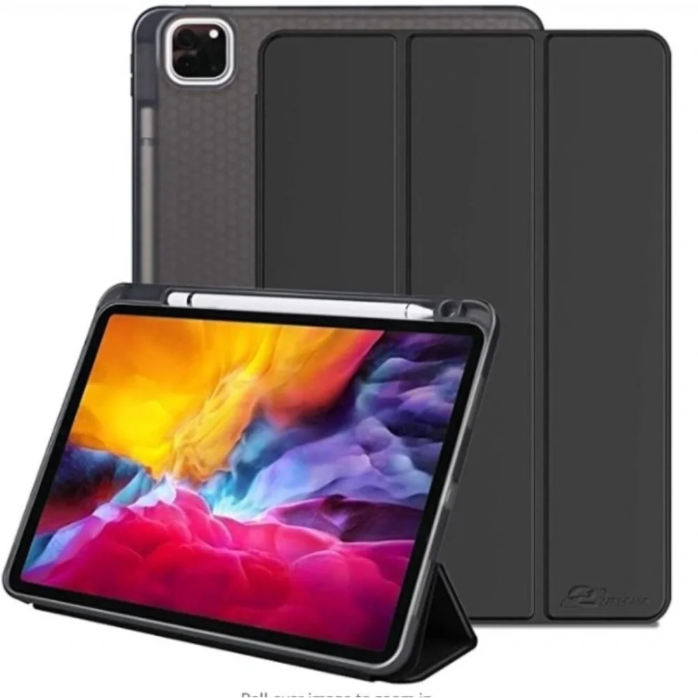New IPad Pro 11 Case with Stand and Pencil Holder.