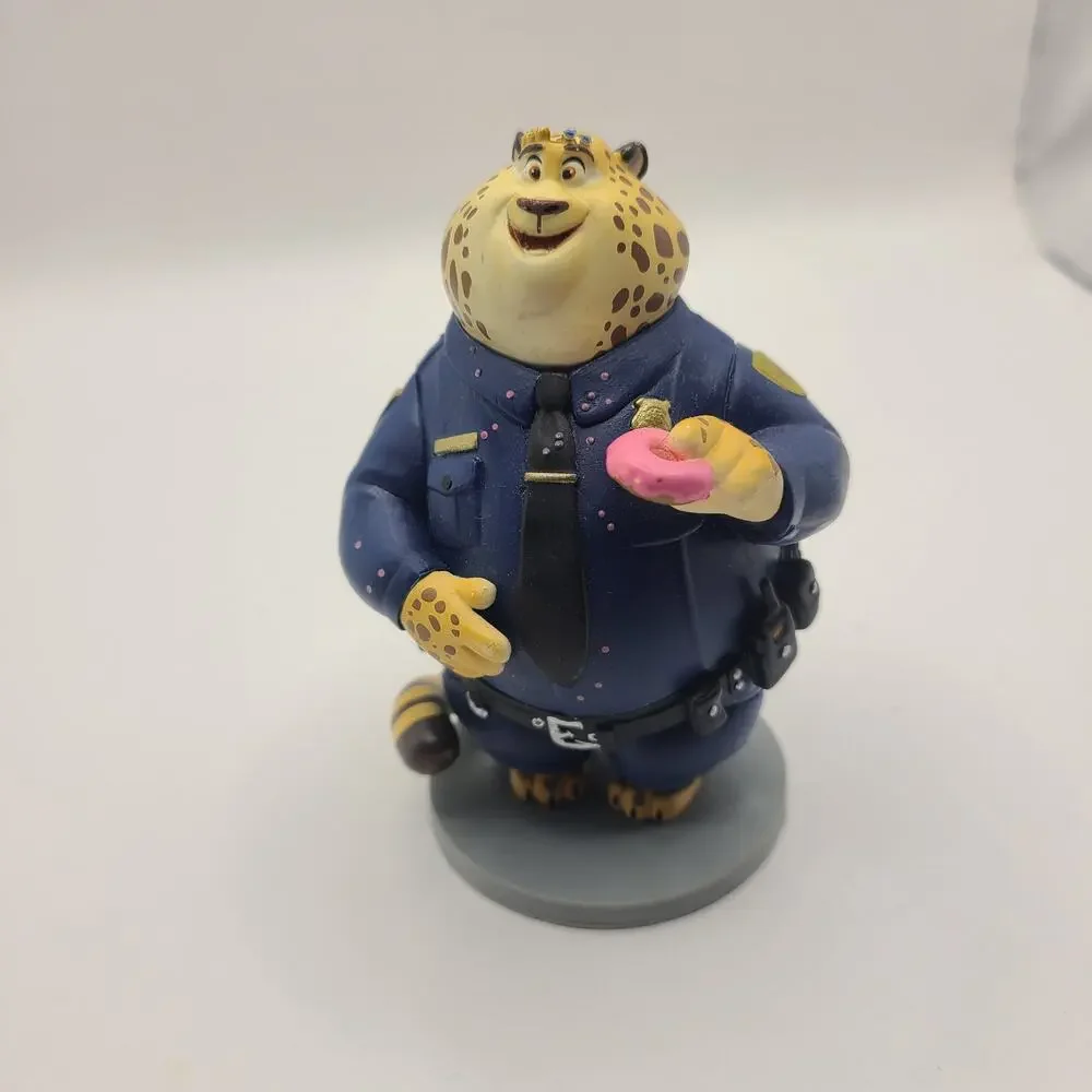 Disney Store ZOOTOPIA Movie Figure lot of  5 Pcs Cake Topper