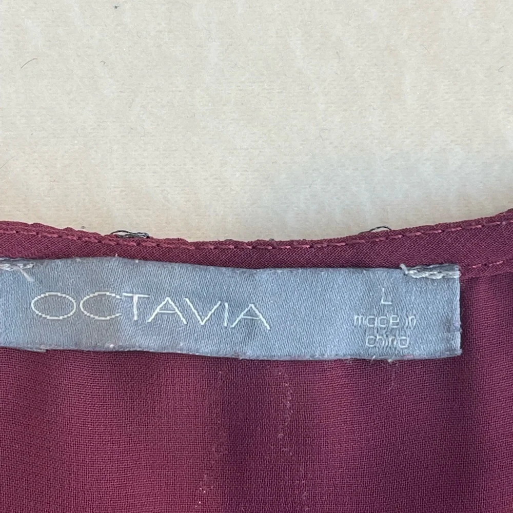 Octavia sleeveless embroidered