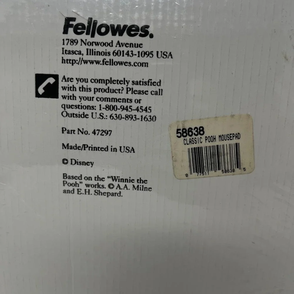 Fellowes vintage winnie