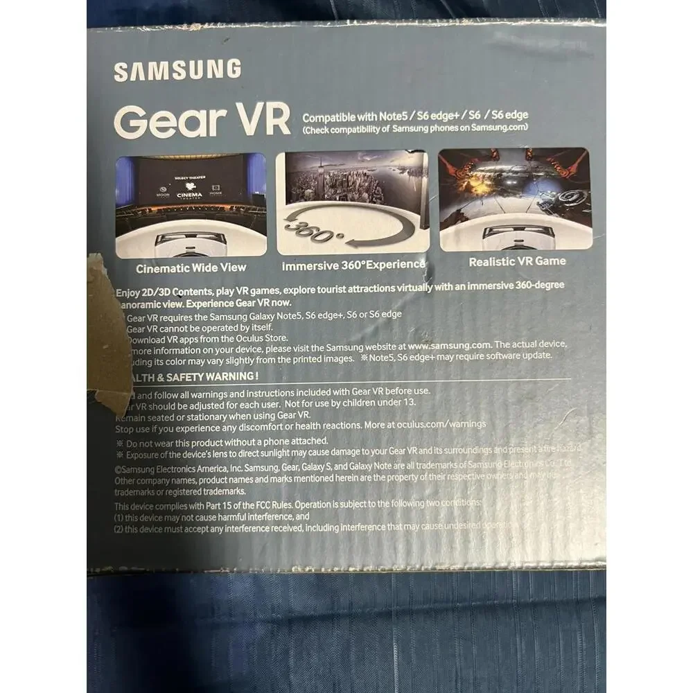 Samsung Gear VR Compatible With Note5/S6 Edge+/ S6/S6 Edge.