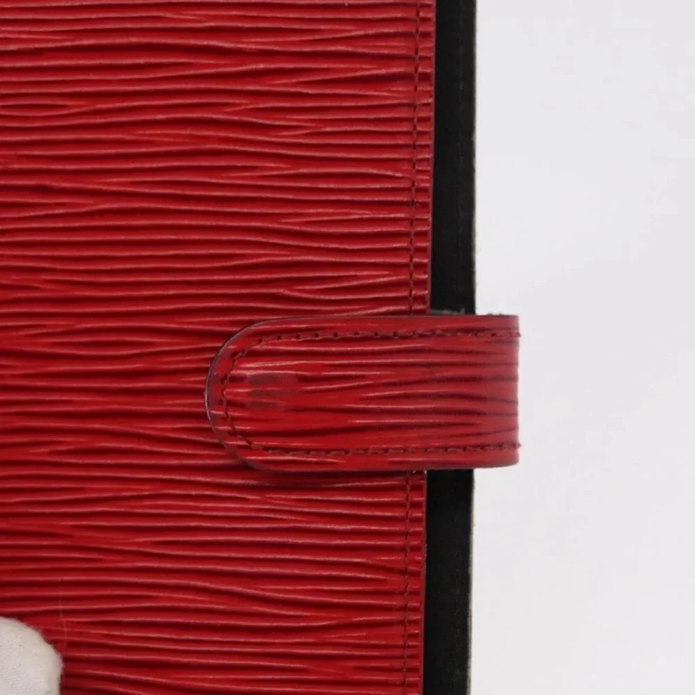 LOUIS VUITTON Epi Agenda PM Day Planner Cover Red