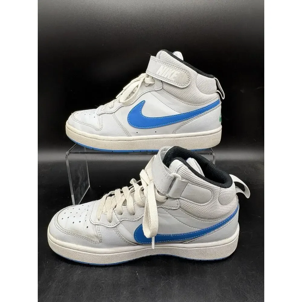 Nike Court Borough 2 Mid Sneakers Youth Size 6Y Womens 7.5 CD7782-012