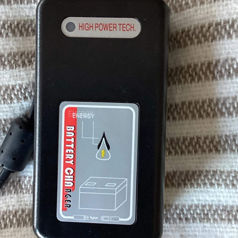Black Battery Charger