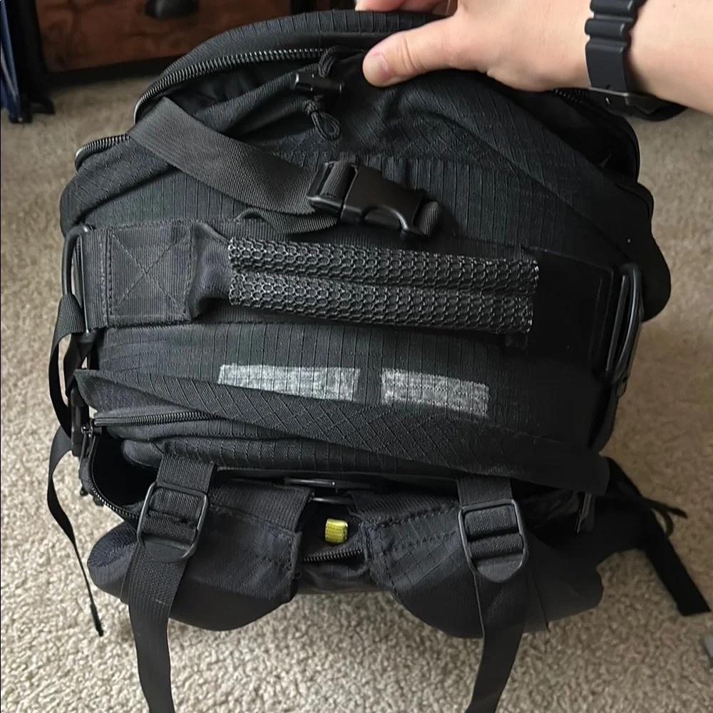 Black Camera Backpack