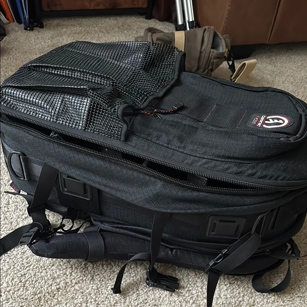 Black Camera Backpack