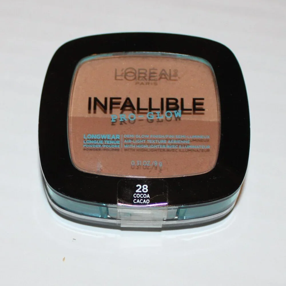 L'Oréal Paris Infallible Pro Glow Pressed Powder – Cocoa New Package Makeup