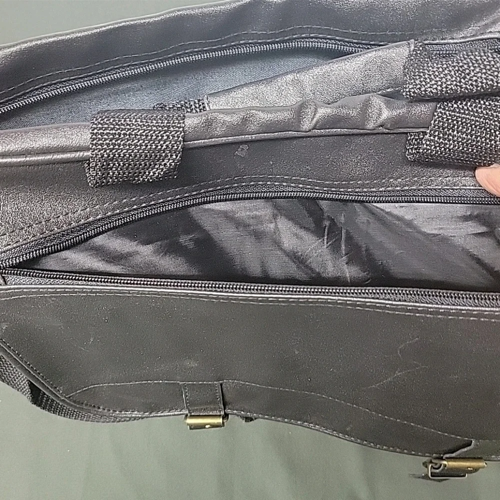 Unbranded black leather