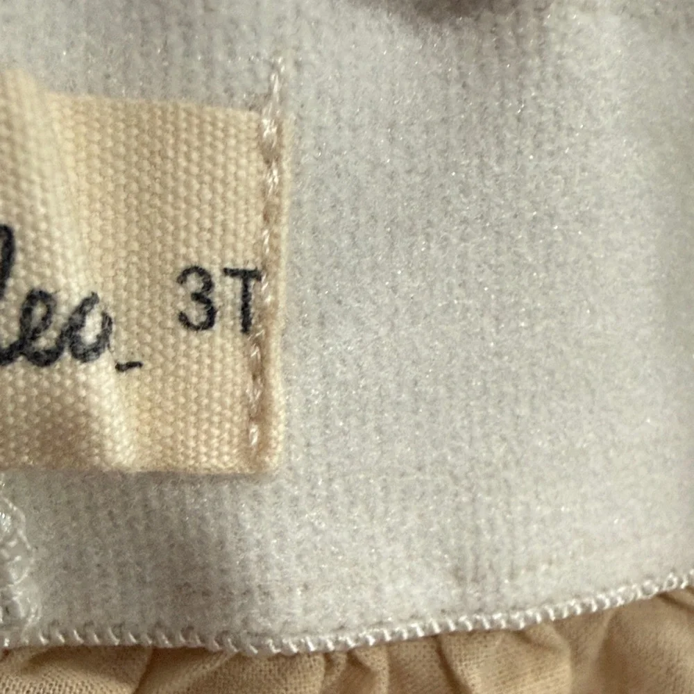 Gold Polka Dot Kids Skirt