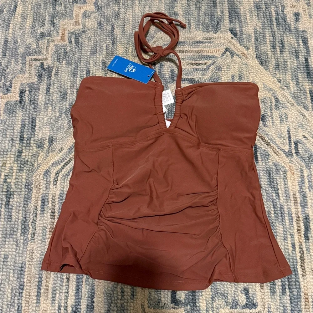 CUPSHE Women’s Happy Current Striped Tankini Set Size Medium