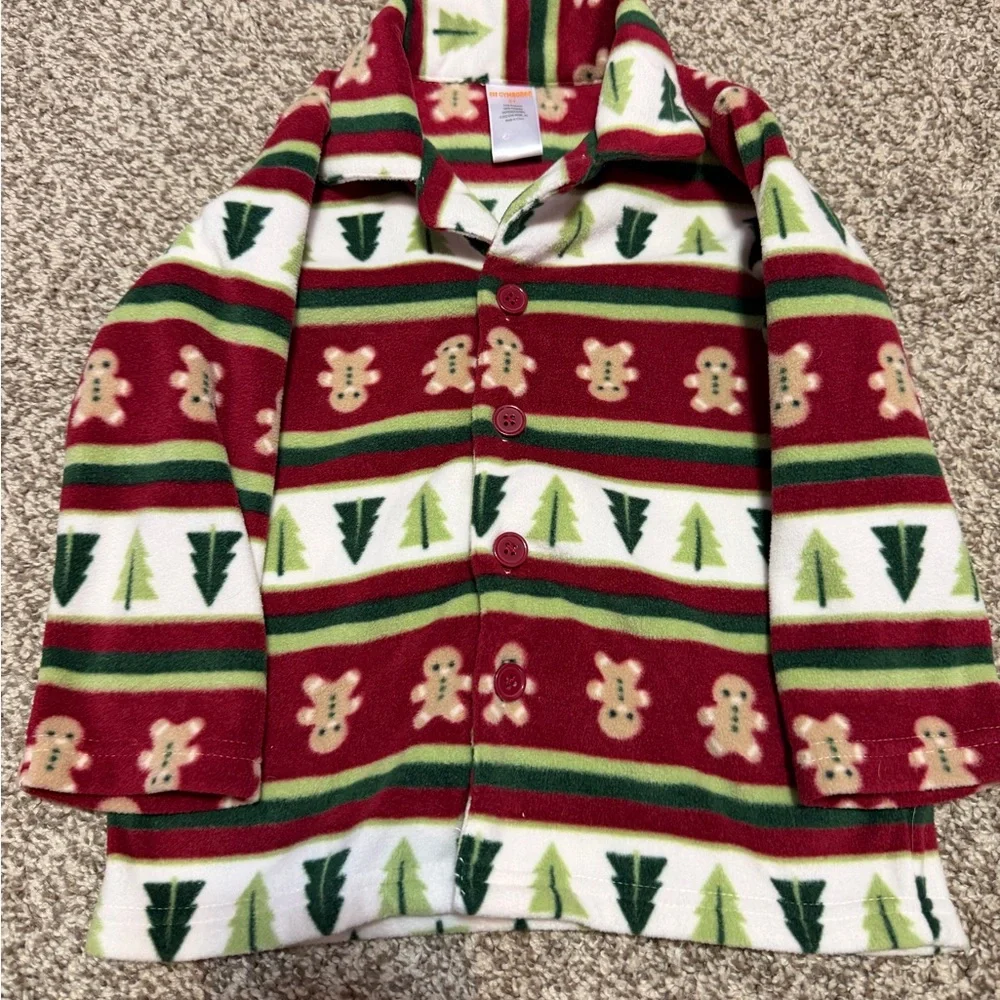 Gymboree Holiday Red and Green Kids Blazer