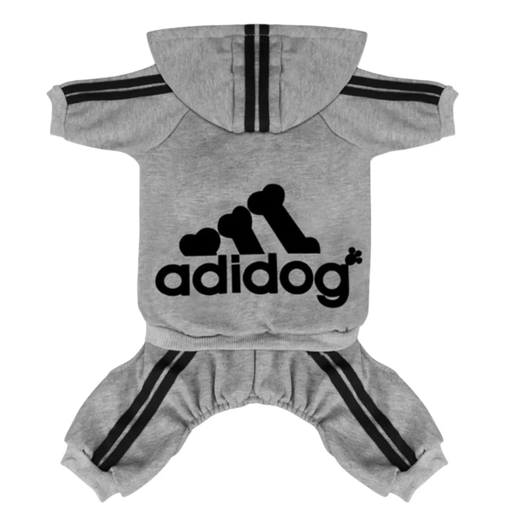 ADIDOG Tracksuit with Hoodie in Gray - BRAND NEW