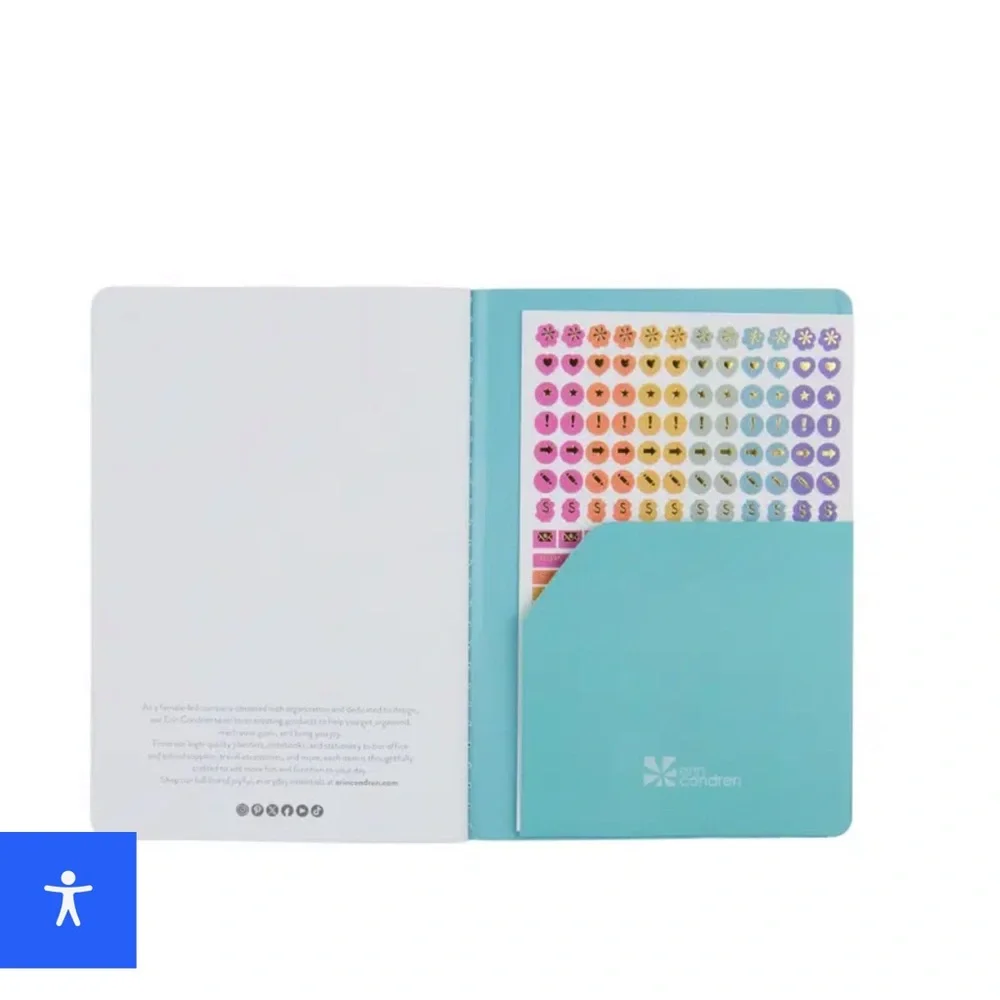 Erin Condren vibrant geometric