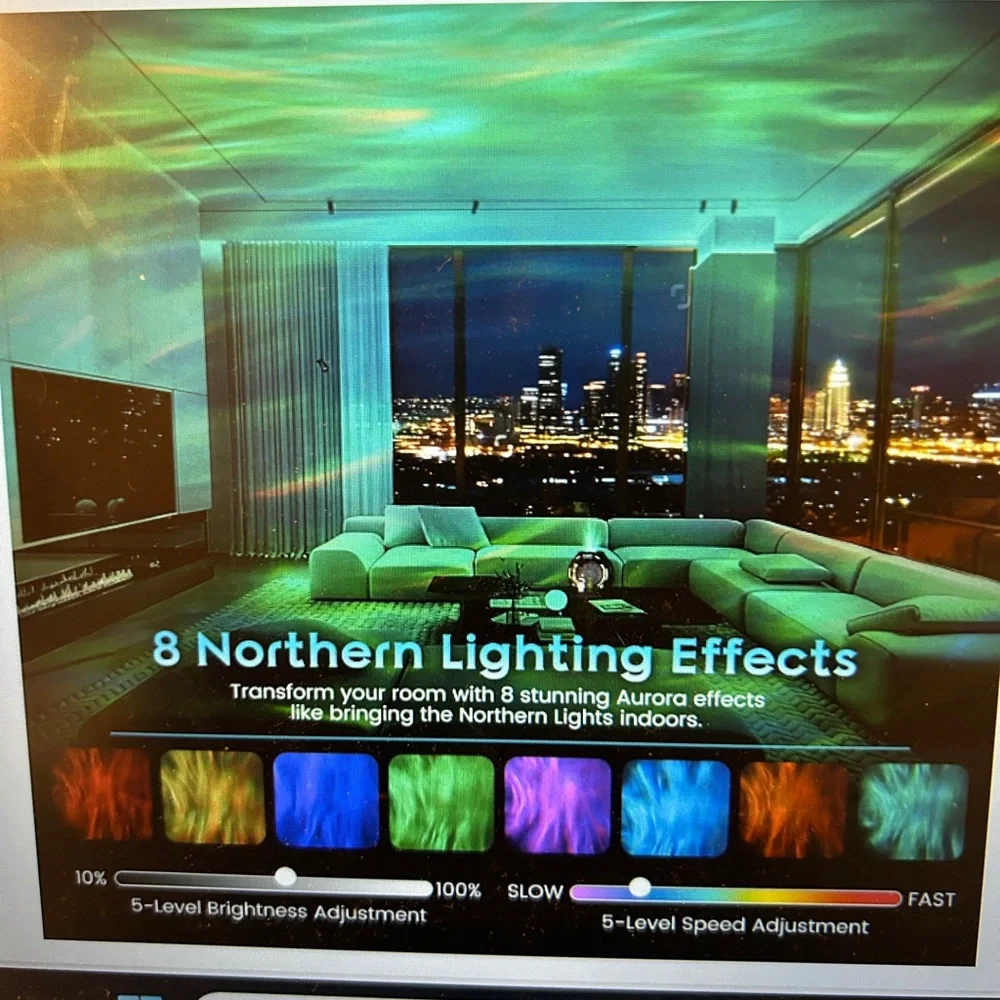 Warp Gate Projection Lamp