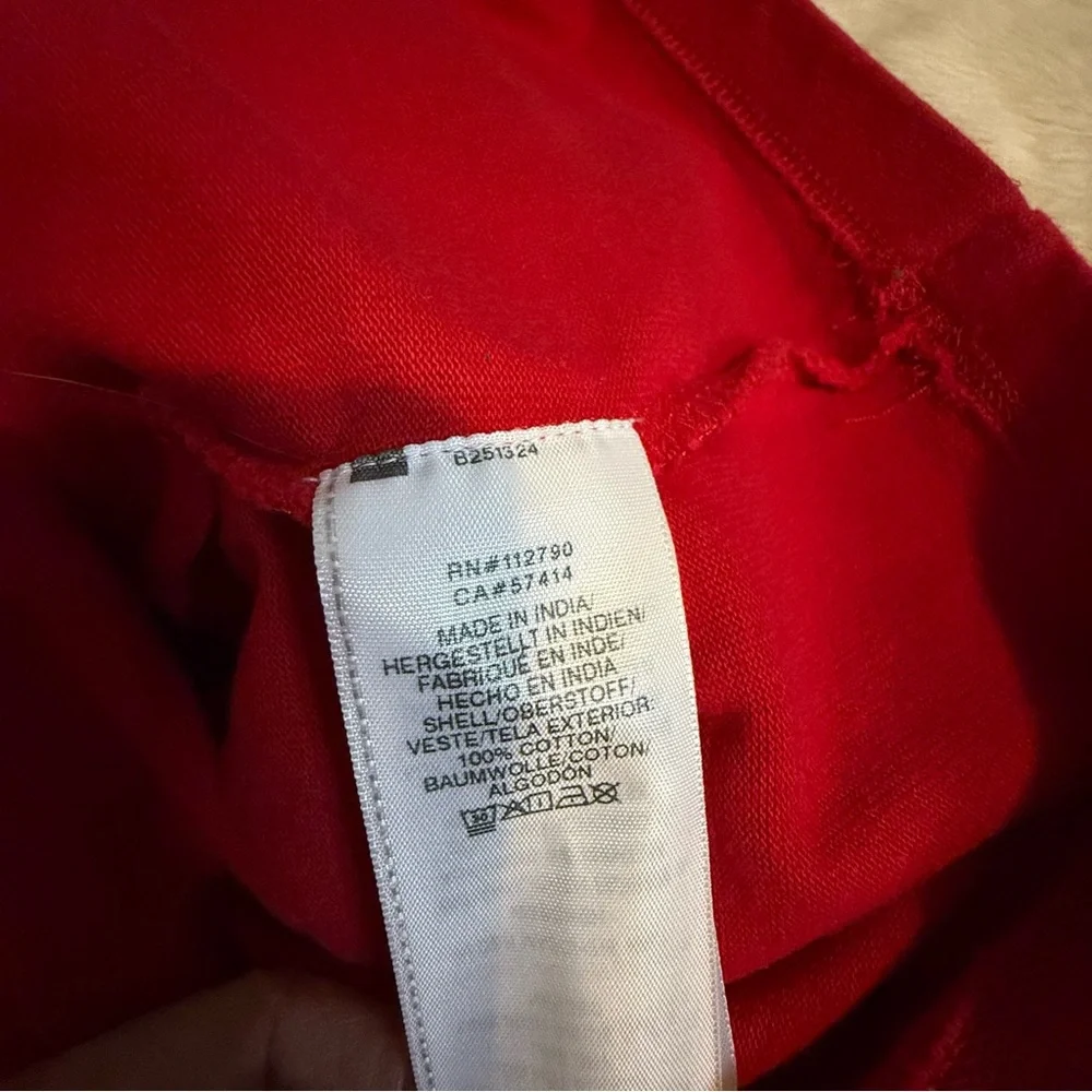 True Religion Men’s Red Varsity Crew Shirt