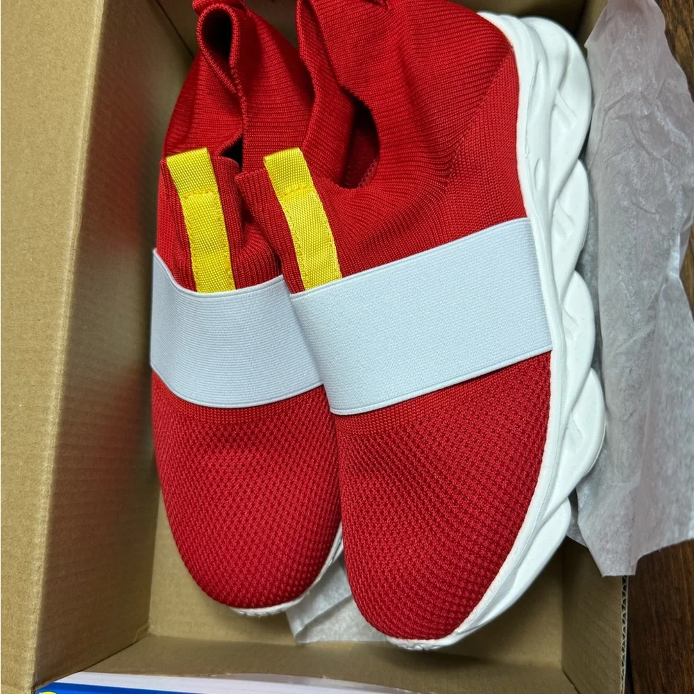 Sonic slip on sneakers unbranded NIB