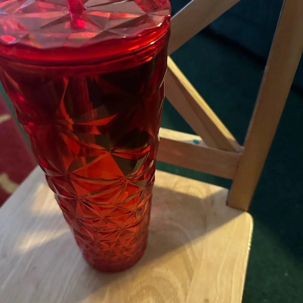 Starbucks bold red