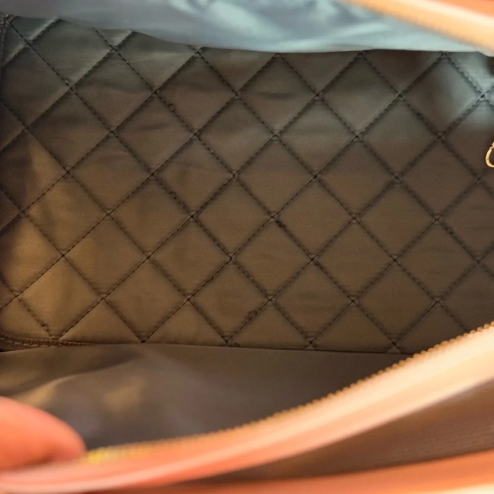 Elegant Pink Quilted XS Dog Carrier
