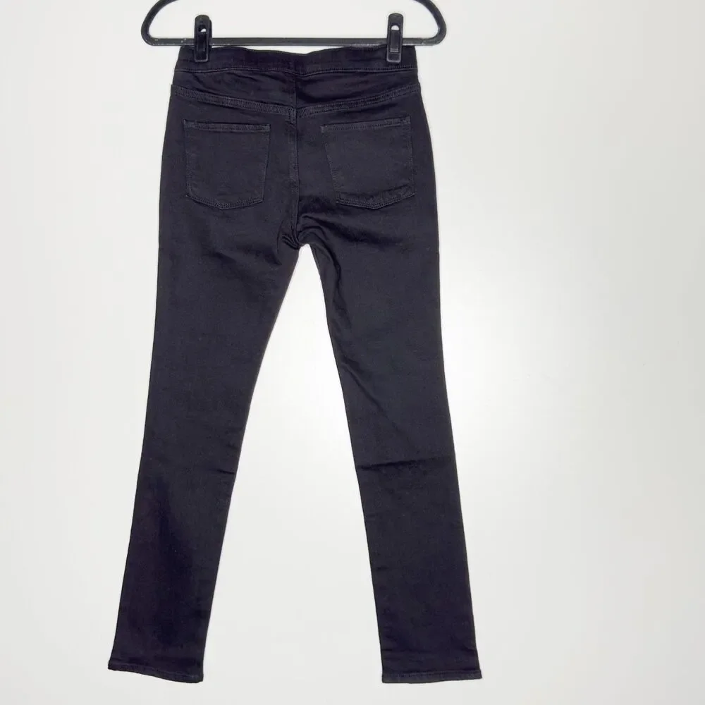 New Old Navy Wow Skinny Pull-On Black Jeans Girls Size 14-16 XL