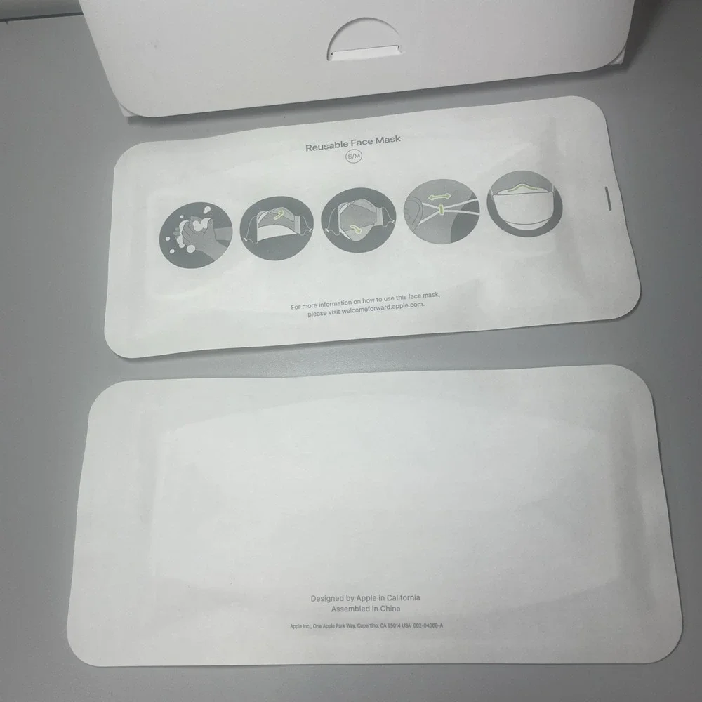 Apple reusable face