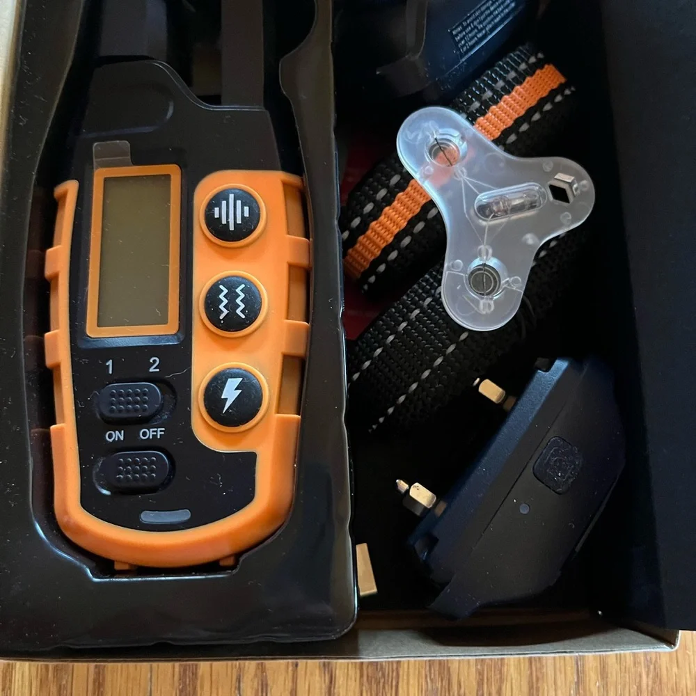 Dog Training Collar with Remote Transmitter