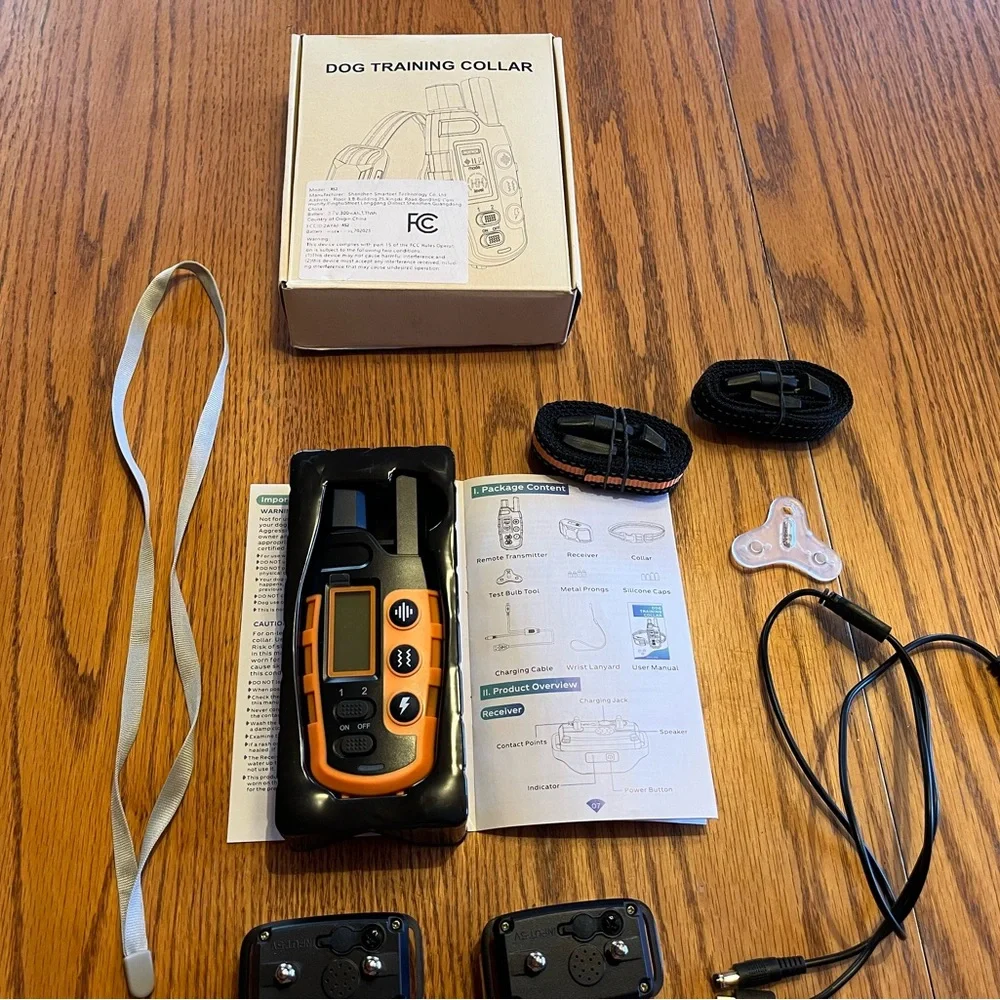 Dog Training Collar with Remote Transmitter
