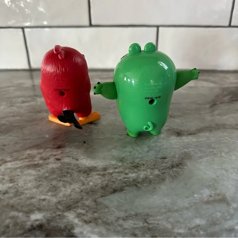 Angry Birds Red Bird & Bad Piggy Cake Topper Set