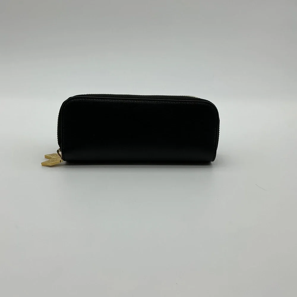 RETIRED Excellent condition Black Visconti Four Pen Holder Zipper Pouch