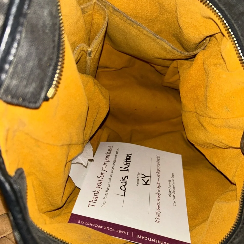 Louis Vuitton Black Monogram Shoulder Bag MM