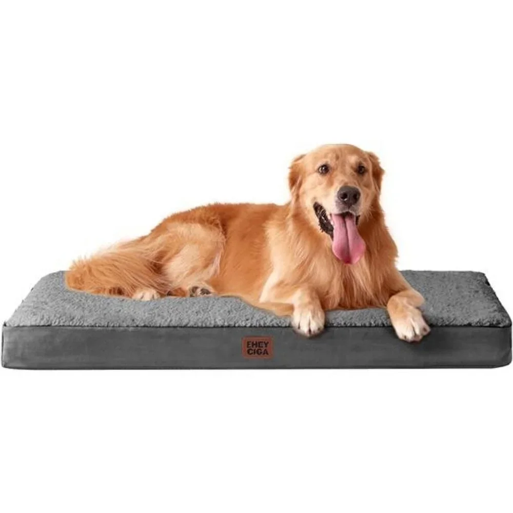Orthopedic XL Dog Beds for Extra Large Dogs with Removable Washable 44x32