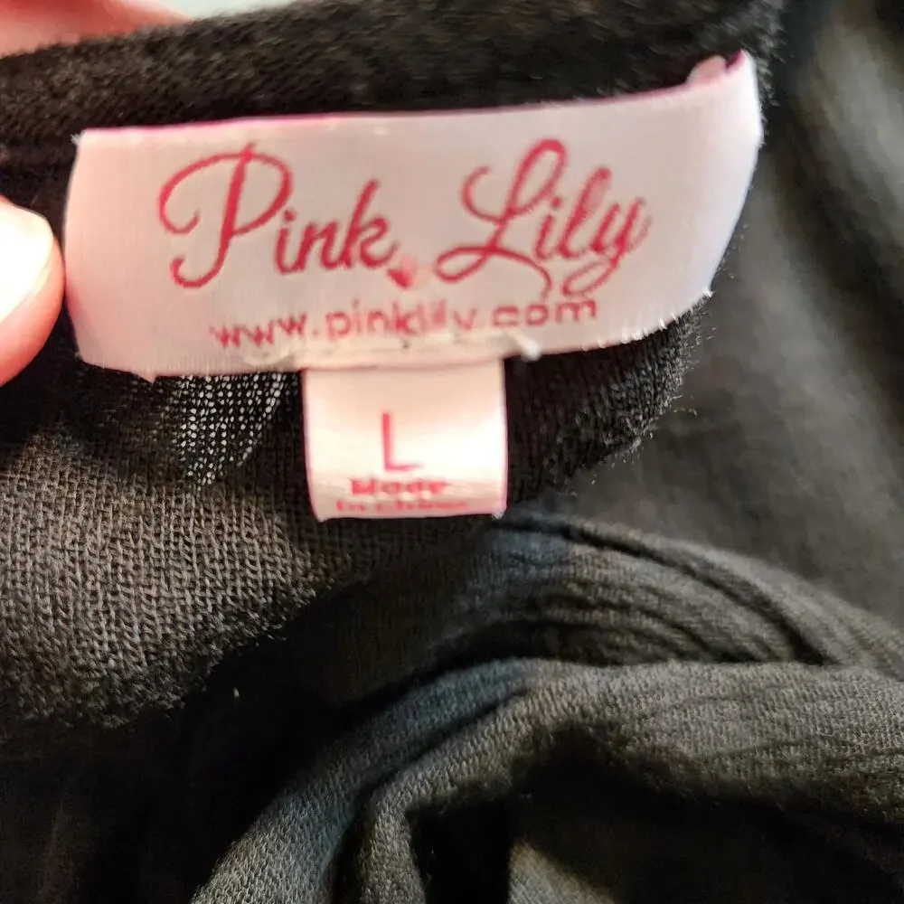 Pink Lily hook goth china