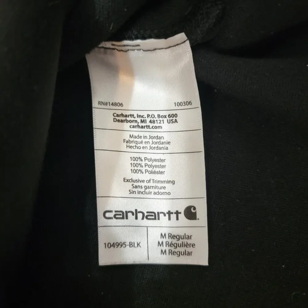 Carhartt Sherpa Fleece Zip Vest Relaxed Fit Workwear Utility Layer