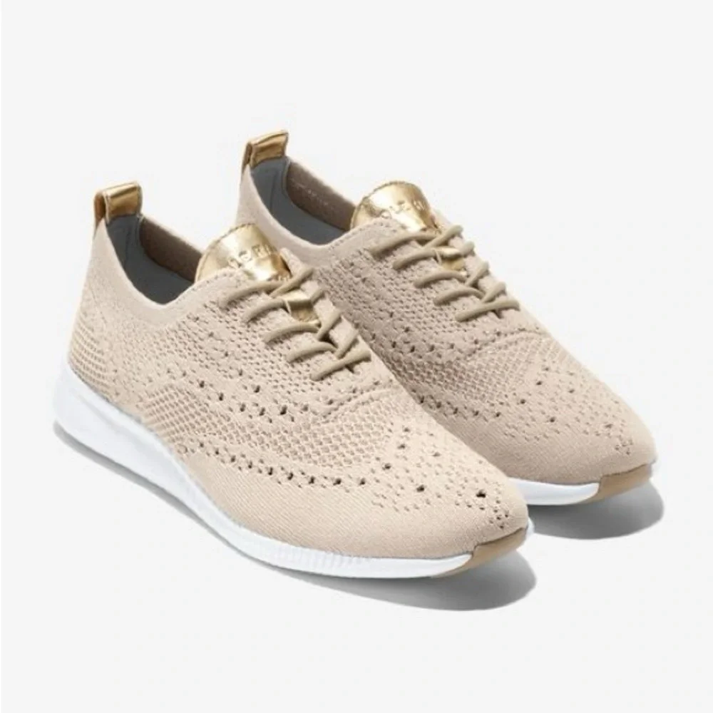 COLE HAAN Women's 2.ZERØGRAND Stitchlite Wingtip Oxfords Sneakers Tennis Shoes
