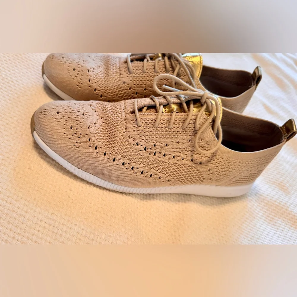 Cole Haan barely gold