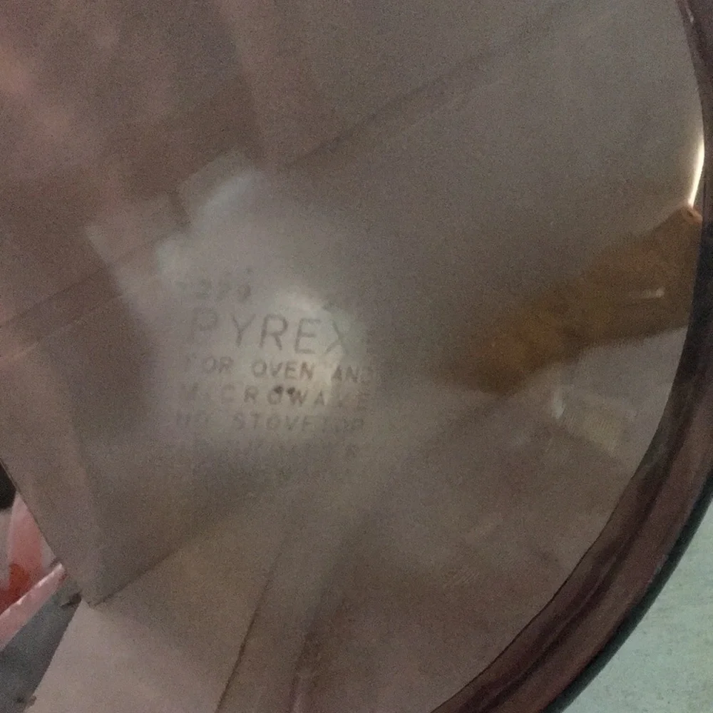 Pyrex vintage blue chips