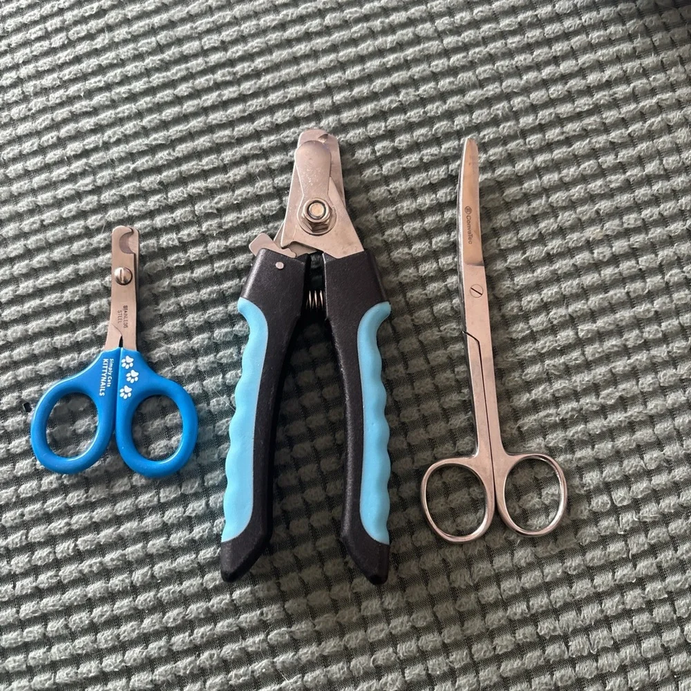 Pet Grooming Scissors and nail Clippers Set