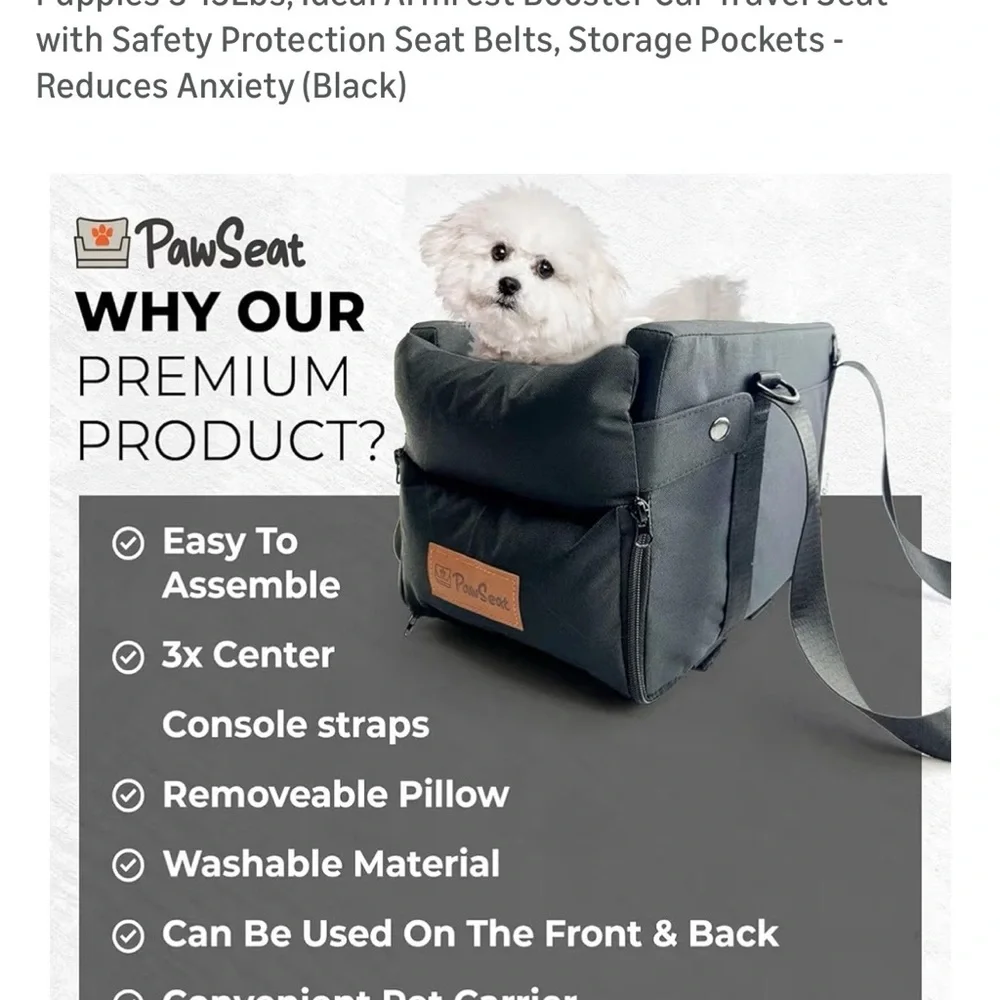 PawSeat stylish durable