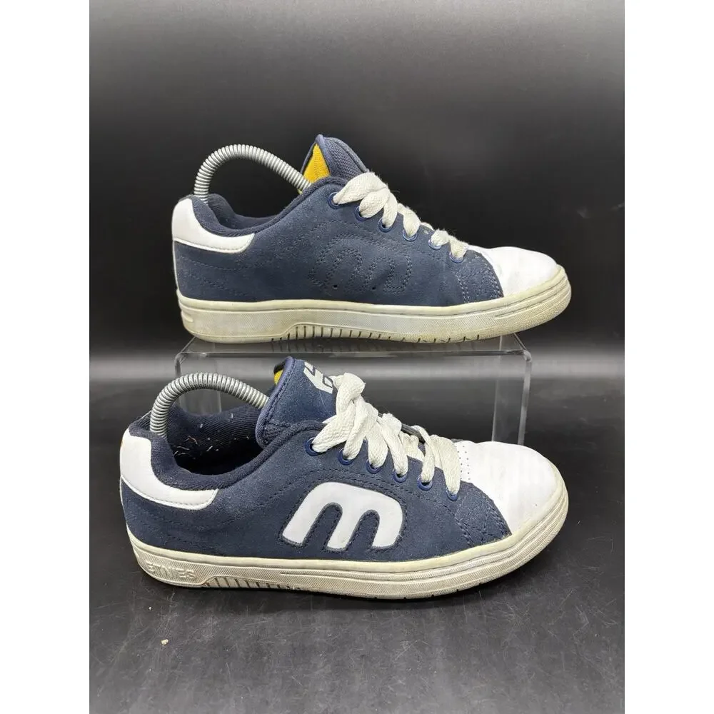 Etnies Calli-cut Skate Shoes Sneakers Mens Size 7 Womens Size 8.5 Blue White