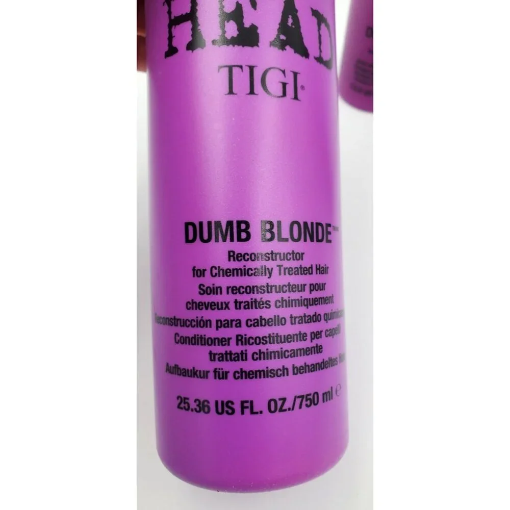 Bed Head by TIGI Dumb Blonde Shampoo and Conditioner for Blonde Hair NEW