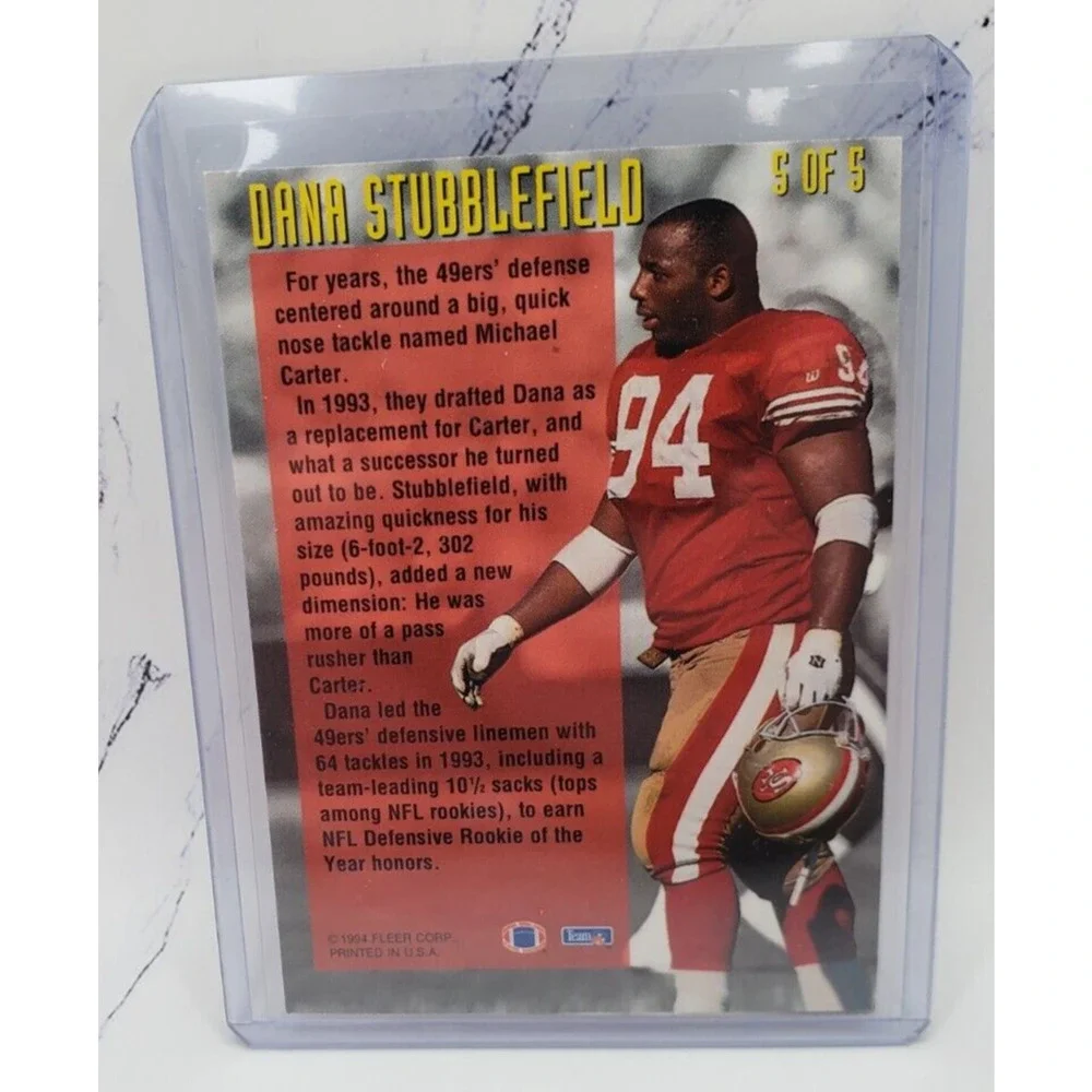 Fleer dana stubblefield