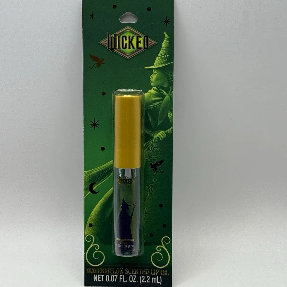 WICKED 3 Piece Set Eye Shimmer Lip Oil Hand Cream Watermelon Elphaba