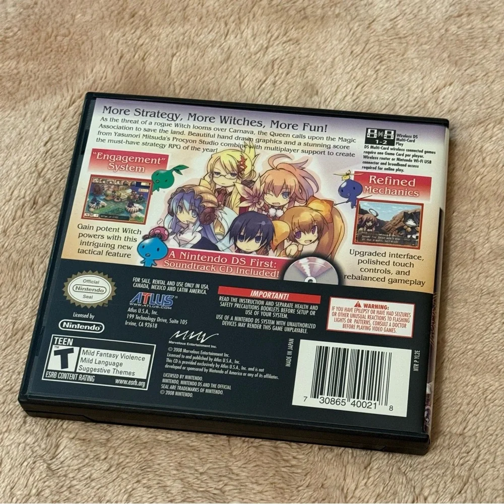 Luminous Arc 2 for Nintendo DS